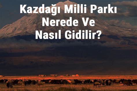 kaz dağları milli parkı haritası